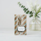Retro Dress Form Verandering Card Visitekaartje (Staand voorkant)