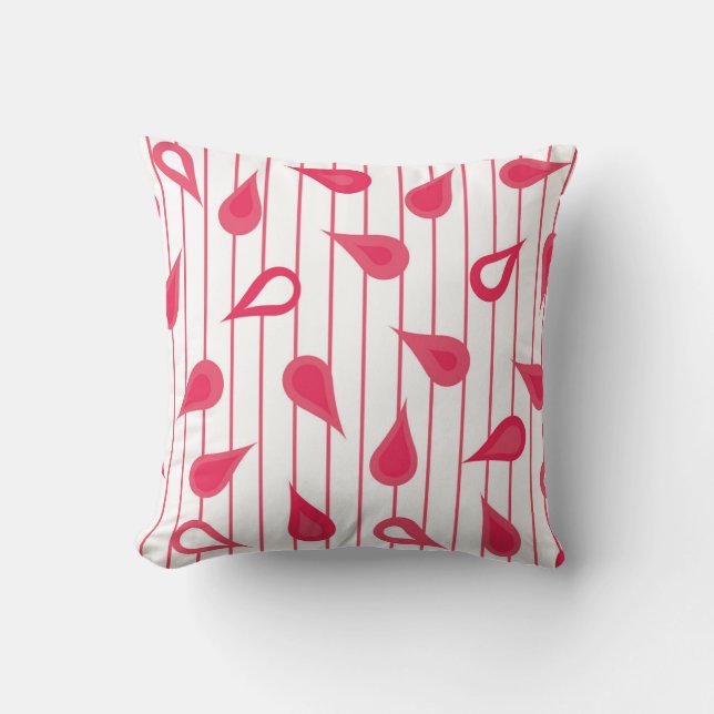 Retro Drops Pattern Throw Pillow Kussen (Voorkant)