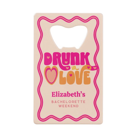 Retro Drunk in Love Bachelorette Week-end (Devant)