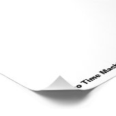 Retro DSLR Wall Poster (Hoek)