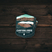 Rétro du parc national des Canyonlands | Sticker D