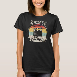  Retro dus ik ben dramatisch Actor Ac T-shirt