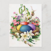 retro Easter briefkaart Holiday (Voorkant)