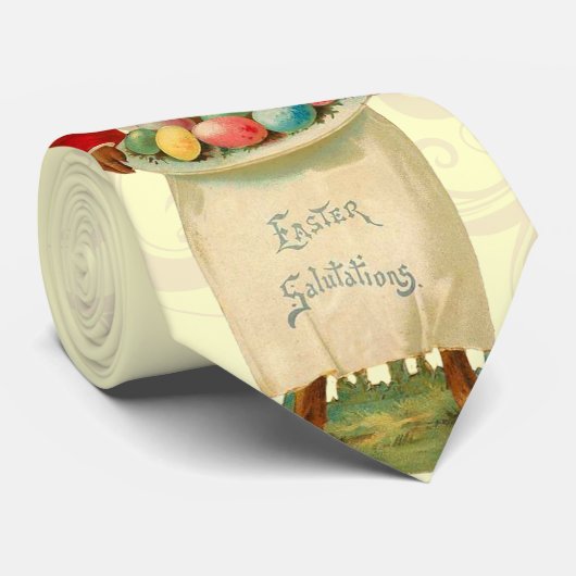 Retro Easter stropdas (Opgerold)