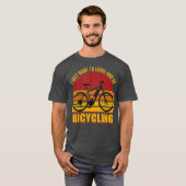 Retro Ebike Electric Bicycle Funny Rider T-shirt (Voorkant volledig)