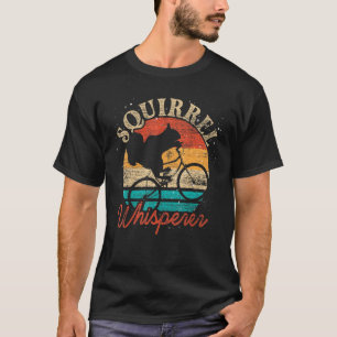 Retro Eekhoorn Fluisteraar Dierlijke Fietser Eekho T-shirt