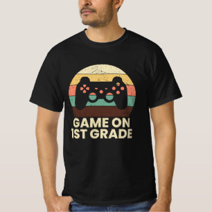 Retro Eersteklas Gamer Terug naar School Kinderen T-shirt