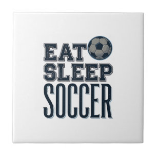 Retro Eet Slaap Voetbal T-shirt Ontwerp (2)_1 Tegeltje