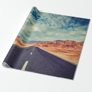 retro-effect gefilterde hipsterstijl cadeaupapier