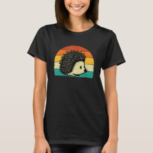 Retro  Egel - Natuur Porcupine Lover Zo T-shirt