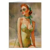 Retro Elegance: Beach Chic (Voorkant)