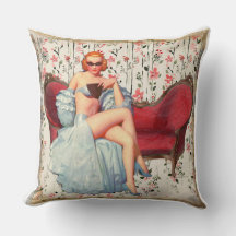 Retro Elegant Meisje Pinup