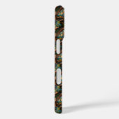 Retro elegante bohemian paddenstoel bospatroon Case-Mate iPhone case (Achterkant / Rechts)