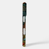 Retro elegante paddenstoelenbos Case-Mate iPhone case (Achterkant / Rechts)