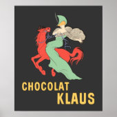 Retro en Chocolat Klaus Poster (Voorkant)