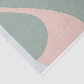 Retro- en modern designpastelweefsel tissuepapier (Detail)