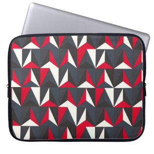 Retro- en stijl met geometrische vorm, niet goed laptop sleeve
