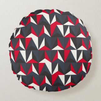Retro- en  stijl met geometrische vorm, niet goed rond kussen