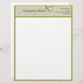 Rétro en-tête de lettre Asiatique-Inspiré de (Devant / Derrière)