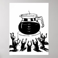 Retro en vintage klassieke koffie, Worship Coffee