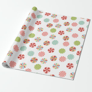 Rétro enveloppe de cadeau de papier d'emballage d