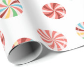 Rétro enveloppe de cadeau de papier d'emballage de (Coin rond)