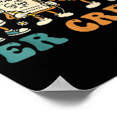 Retro Er Crew Emergency Room Funny Er Ed Nurse Tec Poster (Hoek)