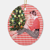 Rétro ęr ornement de Noël de Babys (Gauche)