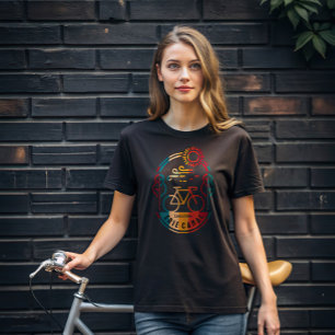 Retro Erie Canal Bike Trail. T-shirt