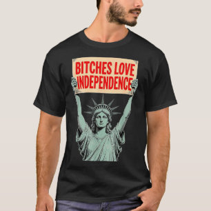 Retro Es Love Onafhankelijkheid Grappig 4 juli 1 T-shirt