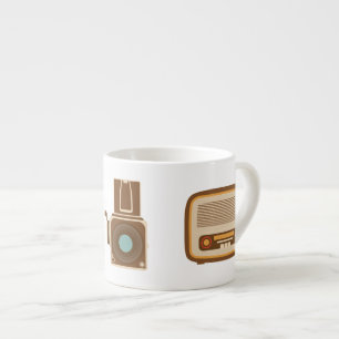 Retro Espresso Mok