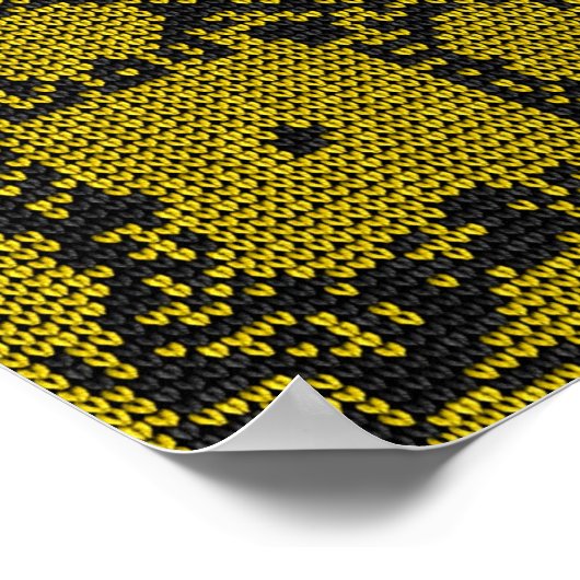 Retro esthetische achtergrond design 80, 90 poster (Hoek)