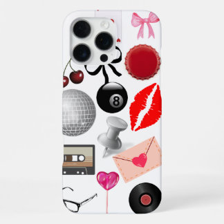 Retro Esthetische Hoes voor Telefoon – Vintage Vib iPhone 16 Pro Max Hoesje