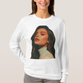 Retro esthetische Olivia Rodrigo T-shirt (Voorkant)