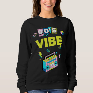 Retro esthetische partij jaren '90 Vibe Nostalgisc Trui
