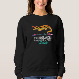 Retro Everglades National Park Florida Alligator S Trui
