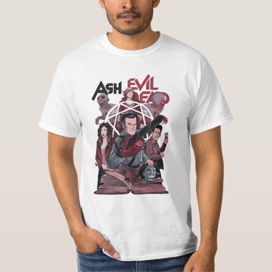 Retro Evil Dead T-shirt (Voorkant)