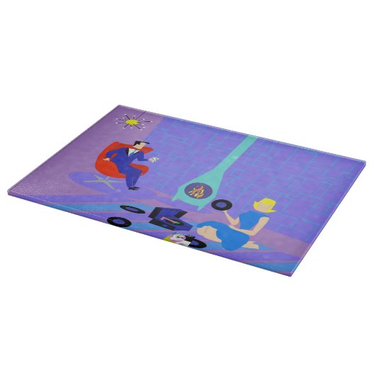 Retro Eving in Home Cutting Board Snijplank (Hoek)