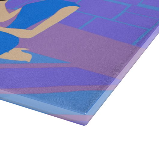 Retro Eving in Home Cutting Board Snijplank (Hoek)