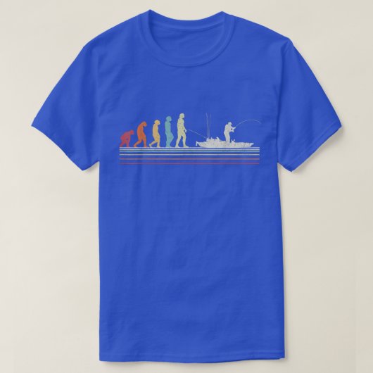 Retro Evolution Kayak Vist Kayaking 214 T-shirt (Design voorkant)