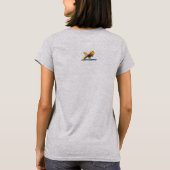 Retro Extreme Sport Skateboarder | Vrouwen T-shirt (Achterkant)