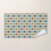 Retro Eye Patroon Bad Handdoek (Handdoek)