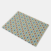 Retro Eye Patroon Deurmat (Schuin)