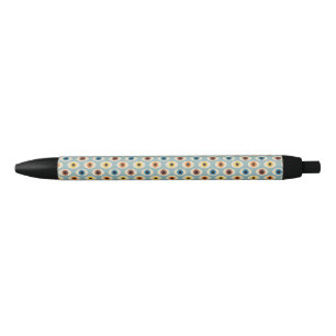 Retro Eye Patroon Zwarte Inkt Pen