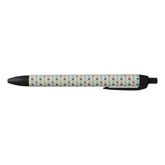 Retro Eye Patroon Zwarte Inkt Pen (Bodem)