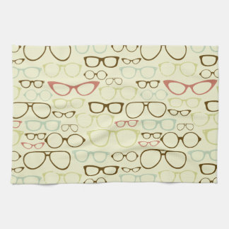 Retro Eyeglass Hipster Theedoek