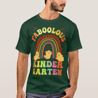 Retro FABOOLOUS KINDERGARTEN-TEACHERkostuum T-shirt
