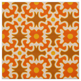 Retro Fabric-patroon Stof