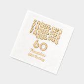 Retro Fabulous 60e ou n'importe quel âge fête d'an (Gauche)