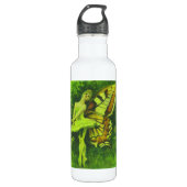 Retro Fairy Dancer Water Fles (Voorkant)